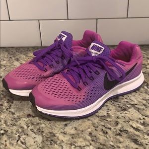 Nike purple shoes